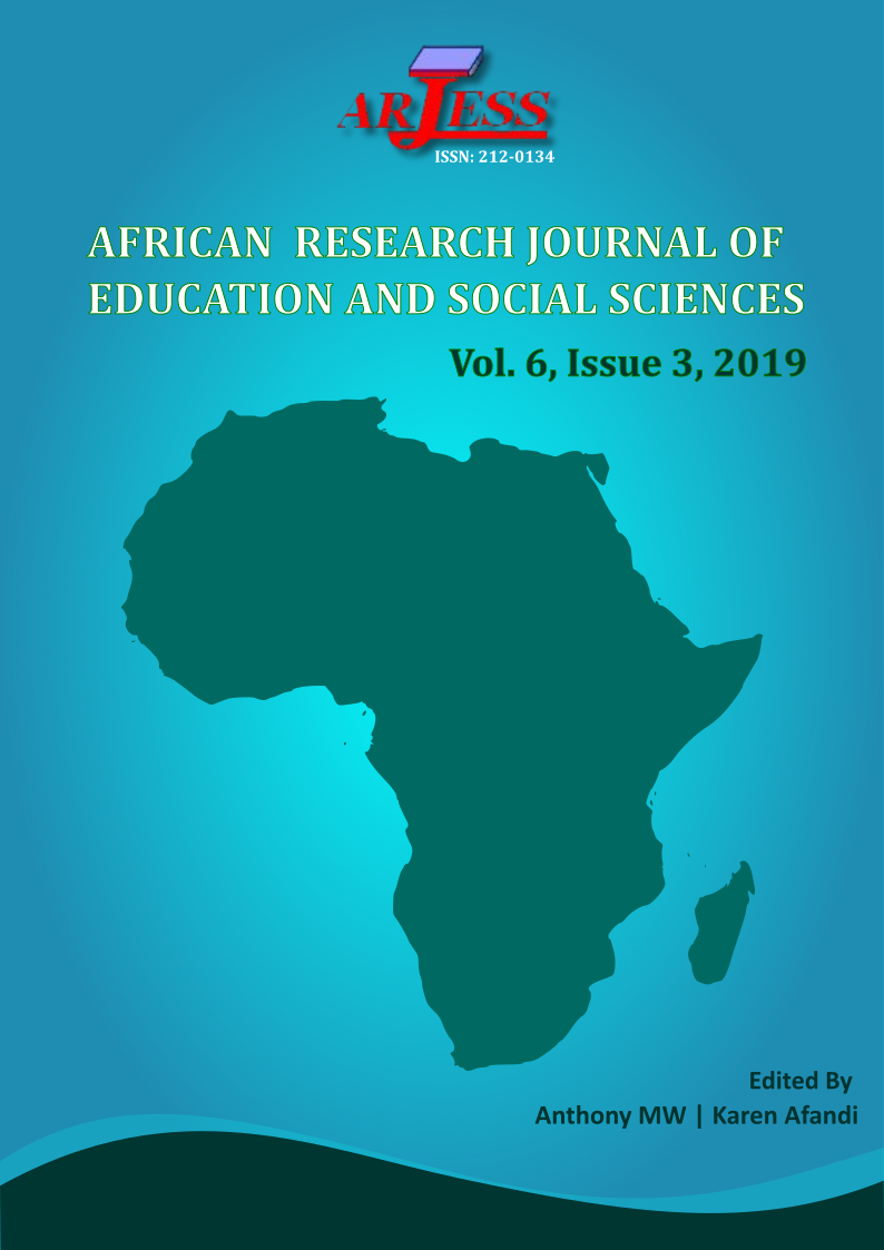 African Research Journal Of Education and Social Sciences Volume 6 ...